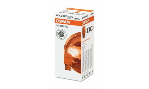 Лампа Osram Original Line WY21W (WX3x16d, T20), 12В, 21Вт, оранжевая, арт. 7504