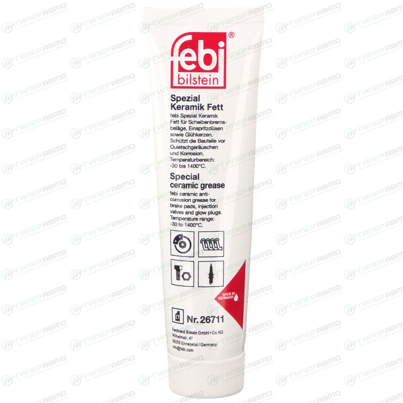 Febi Grease Febi bilstein / Смазка пластичная Febi Special Ceramic Grease, для ...