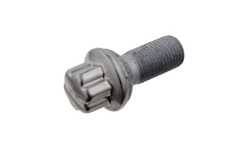Болт колесный Febi 23933, для Mercedes, M14x1.5(R), длина 51мм, сфера R12, под ключ 17мм, 1 шт