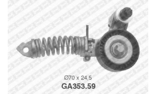 Ролик привода вспомогательного оборудования SNR натяжной, арт. GA353.59