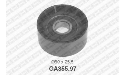 Ролик привода вспомогательного оборудования SNR натяжной, арт. GA355.97