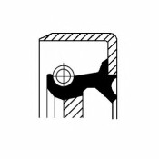 Сальник коробки передач Corteco, арт. 19034104B