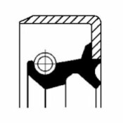 Сальник ступицы Corteco, арт. 19026246B