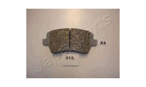 Колодки тормозные дисковые Japan Parts, передние, комплект на ось (4 шт), арт. PA-013AF