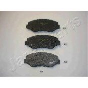 Колодки тормозные дисковые Japan Parts, передние, комплект на ось (4 шт), арт. PA-401AF