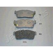Колодки тормозные дисковые Japan Parts, передние, комплект на ось (4 шт), арт. PA-809AF