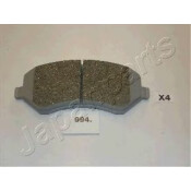 Колодки тормозные дисковые Japan Parts, передние, комплект на ось (4 шт), арт. PA-994AF