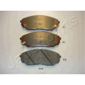 Колодки тормозные дисковые Japan Parts, передние, комплект на ось (4 шт), арт. PA-K08AF
