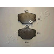 Колодки тормозные дисковые Japan Parts, передние, комплект на ось (4 шт), арт. PA-M00AF