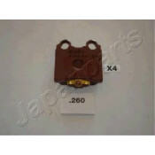 Колодки тормозные дисковые Japan Parts, задние, комплект на ось (4 шт), арт. PP-260AF