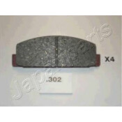 Колодки тормозные дисковые Japan Parts, задние, комплект на ось (4 шт), арт. PP-302AF