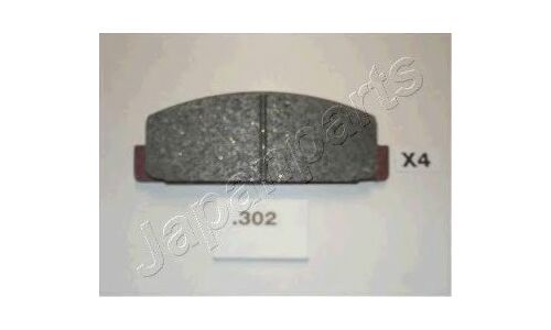 Колодки тормозные дисковые Japan Parts, задние, комплект на ось (4 шт), арт. PP-302AF