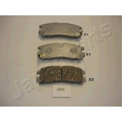 Колодки тормозные дисковые Japan Parts, задние, комплект на ось (4 шт), арт. PP-594AF
