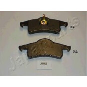 Колодки тормозные дисковые Japan Parts, задние, комплект на ось (4 шт), арт. PP-992AF