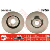 Диск тормозной TRW, арт. DF4358S Диск тормозной TRW, арт. DF4358S