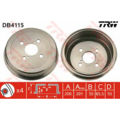 Барабан тормозной TRW, арт. DB4115