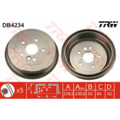 Барабан тормозной TRW, арт. DB4234
