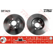 Диск тормозной TRW, арт. DF1423