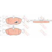 Колодки дисковые TRW, арт. GDB1040