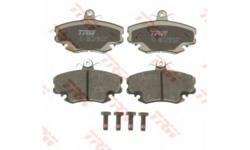 Колодки тормозные дисковые TRW, комплект на ось (4 шт), арт. GDB1332