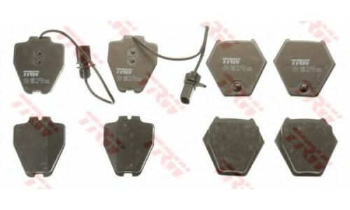 Колодки тормозные дисковые TRW, комплект на ось (4 шт), арт. GDB1381