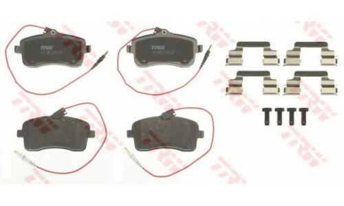 Колодки тормозные дисковые TRW, комплект на ось (4 шт), арт. GDB1594