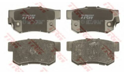 Колодки тормозные дисковые TRW, комплект на ось (4 шт), арт. GDB3154