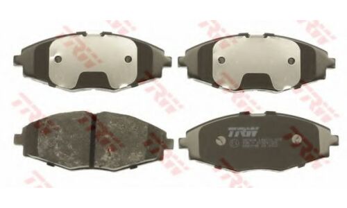 Колодки тормозные дисковые TRW, комплект на ось (4 шт), арт. GDB3195