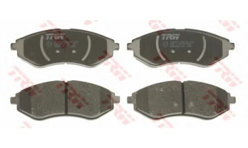 Колодки тормозные дисковые TRW, комплект на ось (4 шт), арт. GDB3330