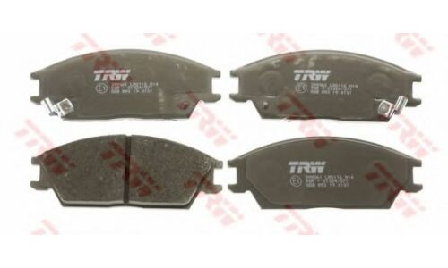 Колодки тормозные дисковые TRW, комплект на ось (4 шт), арт. GDB893