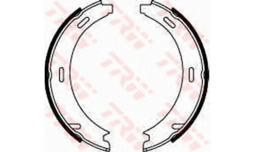 Колодки тормозные барабанные TRW, комплект на ось (4 шт), арт. GS8208
