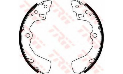Колодки тормозные барабанные TRW, комплект на ось (4 шт), арт. GS8549