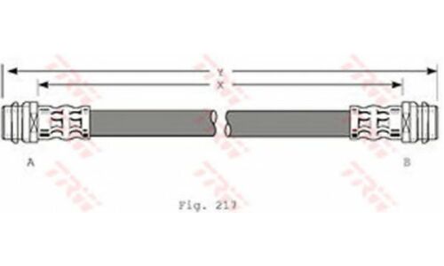 Шланг тормозной TRW, арт. PHA341