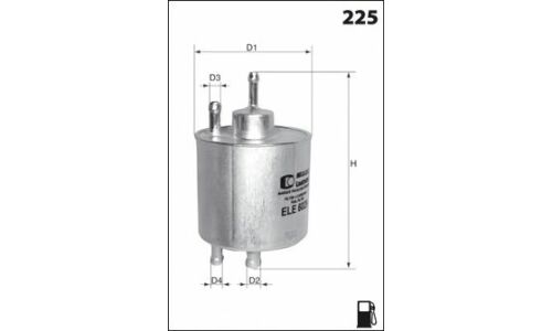 Фильтр топливный Mecafilter, арт. ELE6093
