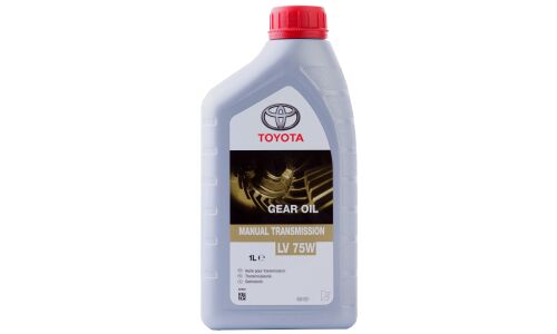 Масло трансмиссионное Toyota MT Gear Oil LV 75w минеральное, API GL-4, для МКПП, 1л, арт. 08885-81001