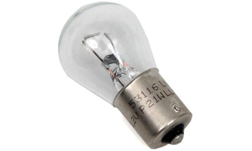Лампа Citroen/Peugeot P21W (BA15s, S25), 12В, 21Вт, арт. 6216.A4