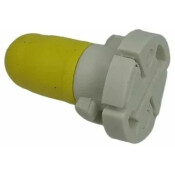 Лампа Toyota BAX (пластиковый цоколь BAX, T5), 14В, 1.8Вт, 1 шт, арт. 90010-01122