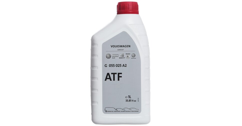 Масло трансмиссионное VAG ATF, синтетическое, для АКПП, 1л, арт. G 055 ...