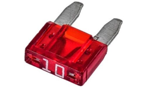 Предохранитель автомобильный VAG, флажковый, мини (MINI S1035-1/FN), красный, 10А, арт. N10261503