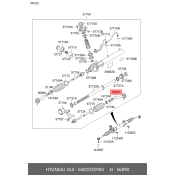 Наконечник рулевой тяги | прав Hyundai/Kia, арт. 568202E900