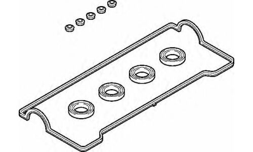 Прокладка клапанной крышки Elring, арт. 399.680