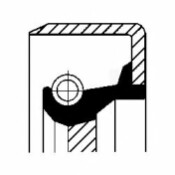 Сальник рулевой рейки Corteco, арт. 19019934B