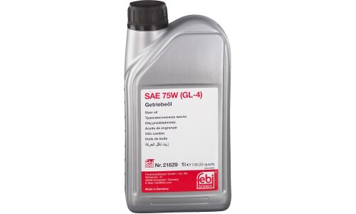 Масло трансмиссионное Febi 75w, API GL-4, для МКПП, 1л, арт. 21829