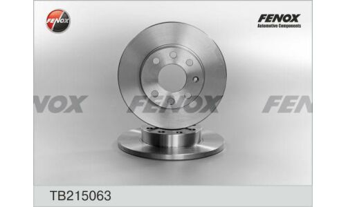 Диск тормозной | перед прав/лев Fenox, арт. TB215063