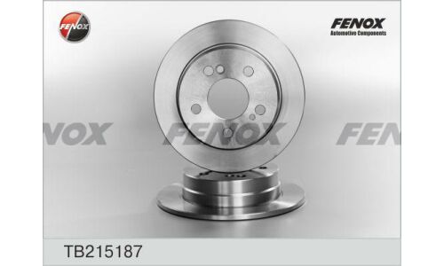 Диск тормозной Fenox, задний, арт. TB215187