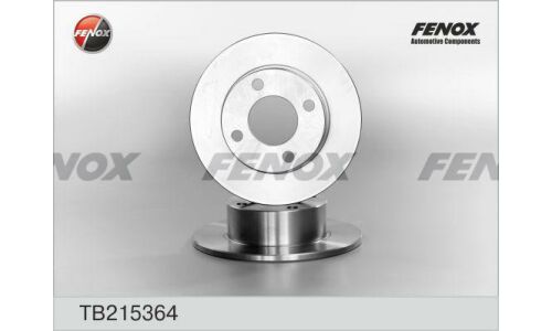 Диск тормозной | зад прав/лев Fenox, арт. TB215364