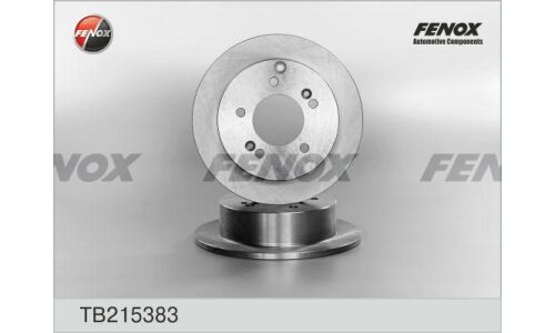 Диск тормозной Fenox, задний, арт. TB215383