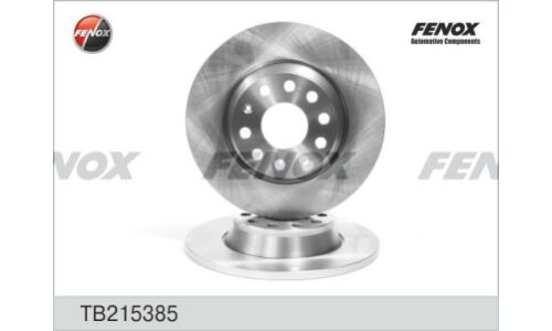 Диск тормозной | зад прав/лев Fenox, арт. TB215385
