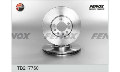 Диск тормозной | перед прав/лев Fenox, арт. TB217760