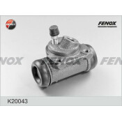 Рабочий тормозной цилиндр Fenox, задний, правый, арт. K20043